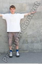 Whole Body Man T poses White Casual Average